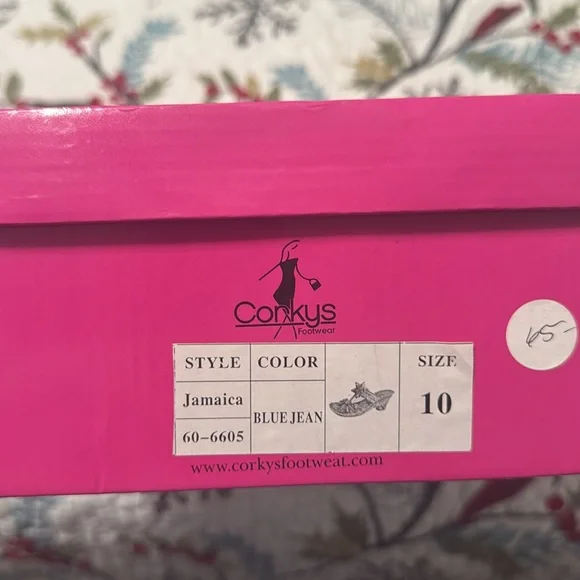 CORKY’S artisan designer floral sandals size 10 - Picture 8 of 8